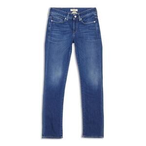 Made & Crafted Flute Straight Leg Jeans Levi's Cotton Stretch Blue Size W31xL34